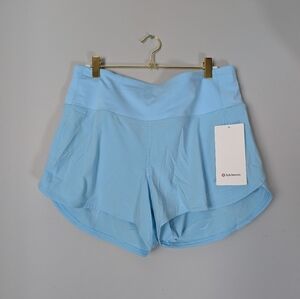 NWT Lululemon Light Blue Women’s Athletic Shorts